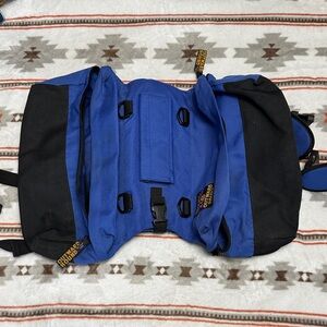 Outward Hound Blue and Black Dog Backpack